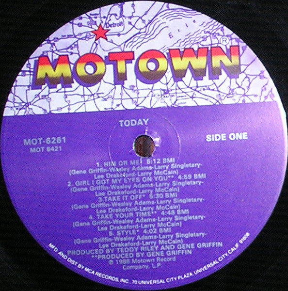 Today : Today (LP, Album)