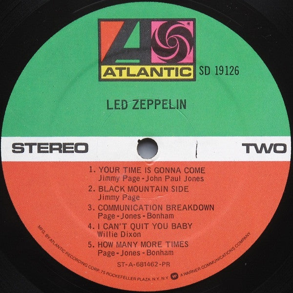 Led Zeppelin : Led Zeppelin (LP, Album, Club, RE, Pre)