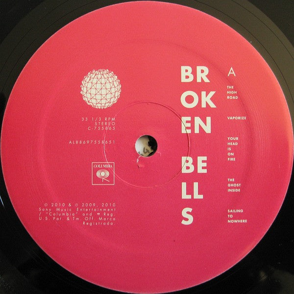 Broken Bells (2) : Broken Bells (LP, Album, RP, 180)