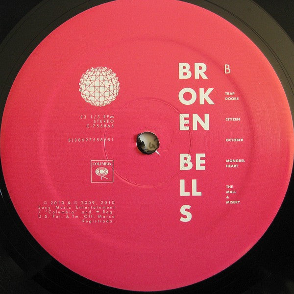 Broken Bells (2) : Broken Bells (LP, Album, RP, 180)