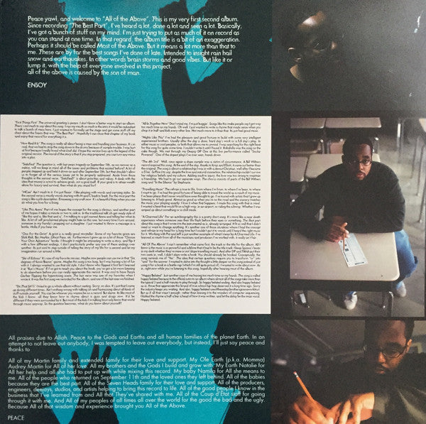 J-Live : All Of The Above (2xLP, Album)