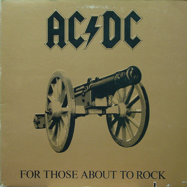 AC/DC : For Those About To Rock (We Salute You) (LP, Album, Emb)