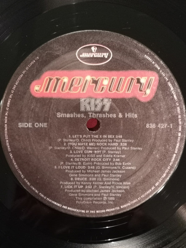 Kiss : Smashes, Thrashes & Hits (LP, Comp)