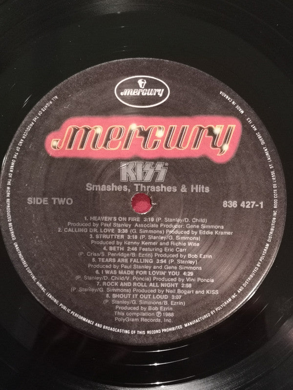 Kiss : Smashes, Thrashes & Hits (LP, Comp)