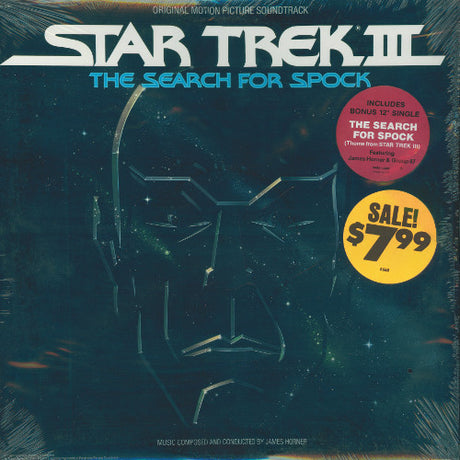 James Horner : Star Trek III - The Search For Spock (Original Motion Picture Soundtrack) (LP, Album + LP, S/Sided)