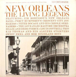 Various : New Orleans: The Living Legends (2xLP, Album, Mono)