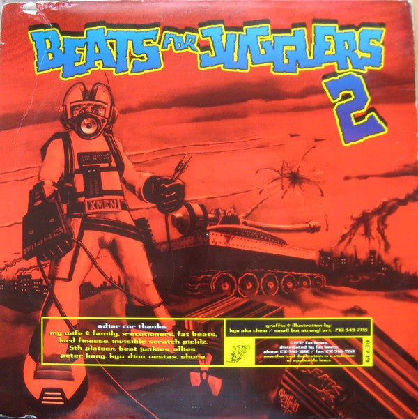 Roc Raida : Adiar Cor Presents... Beats For Jugglers 2 (LP)