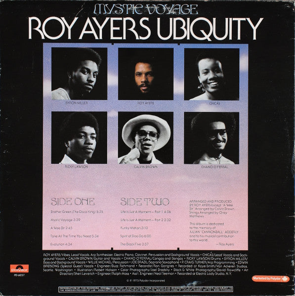 Roy Ayers Ubiquity : Mystic Voyage (LP, Album)