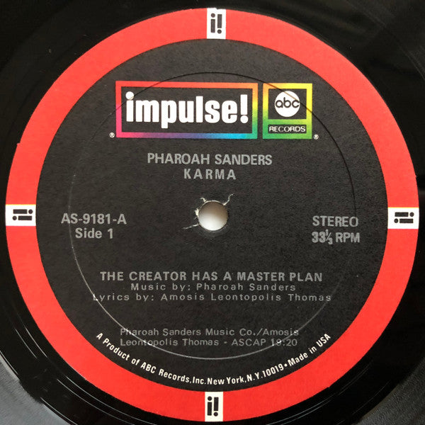 Pharoah Sanders : Karma (LP, Album)