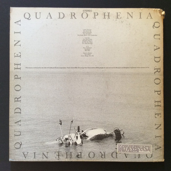 The Who : Quadrophenia (2xLP, Album, RP, Gat)