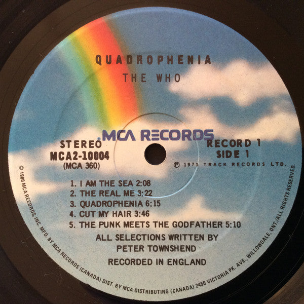 The Who : Quadrophenia (2xLP, Album, RP, Gat)
