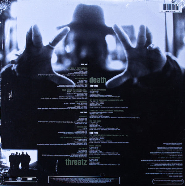 MC Eiht Featuring CMW : Death Threatz (2xLP, Album)