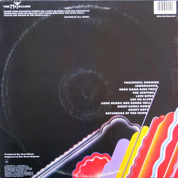 Judas Priest : Defenders Of The Faith (LP, Album)