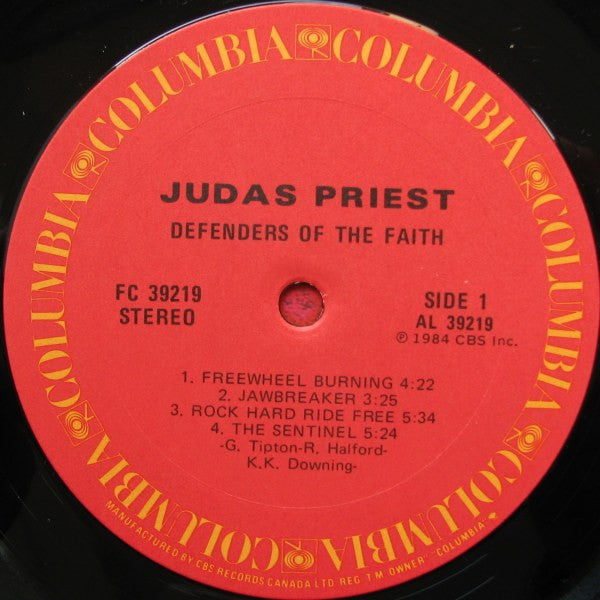 Judas Priest : Defenders Of The Faith (LP, Album)