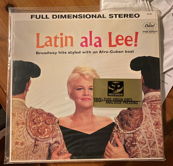 Peggy Lee : Latin Ala Lee! (LP, Ltd, RE, RM, 180)