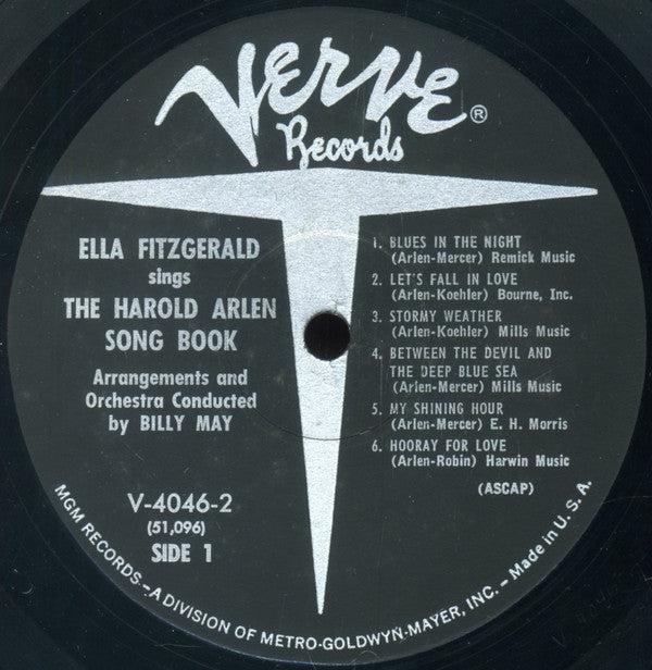 Ella Fitzgerald : Ella Fitzgerald Sings The Harold Arlen Song Book (2xLP, Mono)