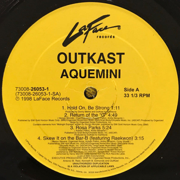 OutKast : Aquemini (3xLP, Album, RE)