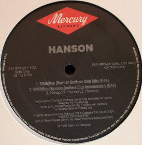 Hanson : Mmm Bop (12", Promo)
