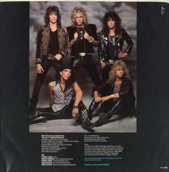 Ratt : Reach For The Sky (LP, Album)
