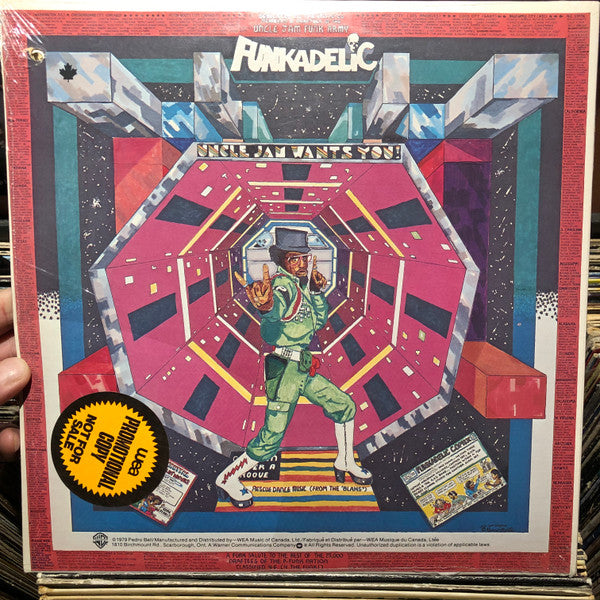 Funkadelic : Uncle Jam Wants You (LP, Album, Gat)