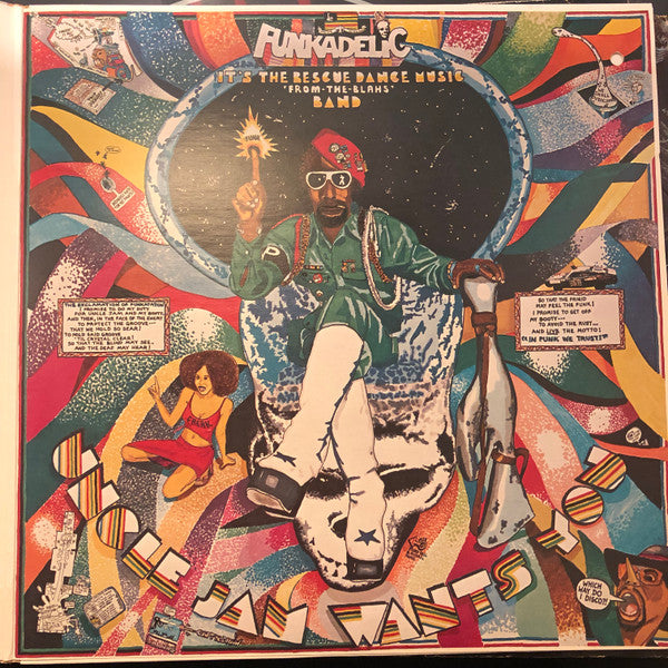 Funkadelic : Uncle Jam Wants You (LP, Album, Gat)