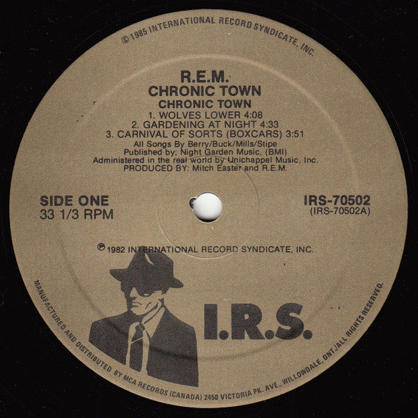 R.E.M. : Chronic Town (12", EP, RE)