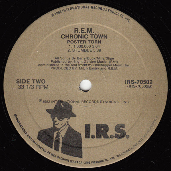 R.E.M. : Chronic Town (12", EP, RE)