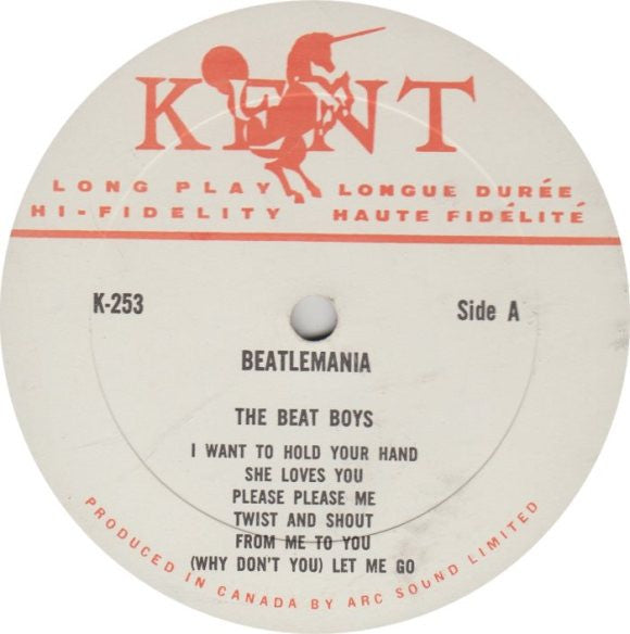 The Beat Boys (8) : Beatlemania (LP)