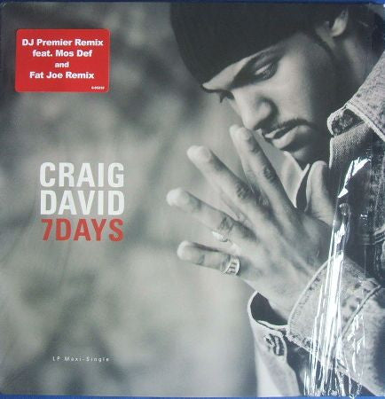 Craig David : 7 Days (12", Maxi)