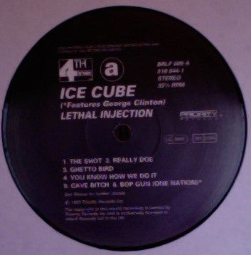 Ice Cube : Lethal Injection (LP, Album)