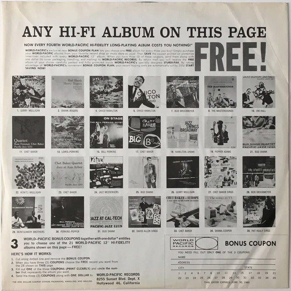 Gil Evans And His Orchestra Featuring Johnny Coles : Great Jazz Standards (LP, Album, Mono)