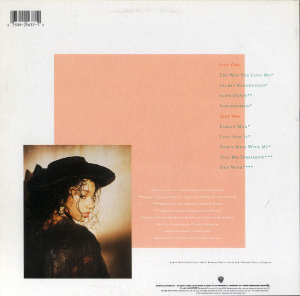 Karyn White : Karyn White (LP, Album)