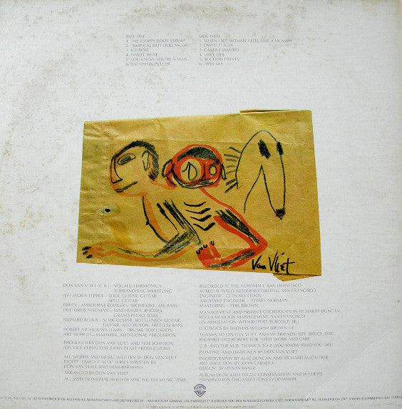 Captain Beefheart And The Magic Band : Shiny Beast (Bat Chain Puller) (LP, Album)