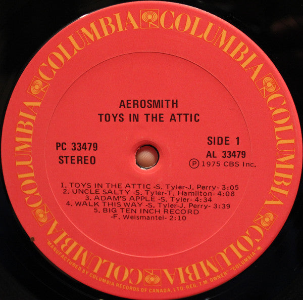Aerosmith : Toys In The Attic (LP, Album)