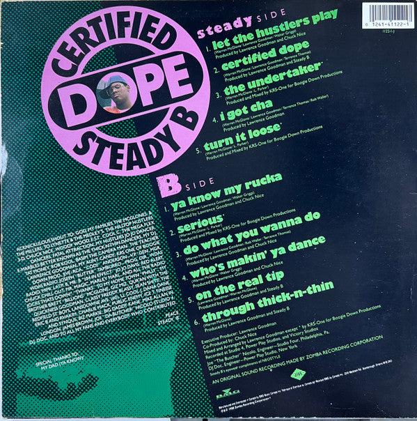 Steady B : Let The Hustlers Play (LP, Album)