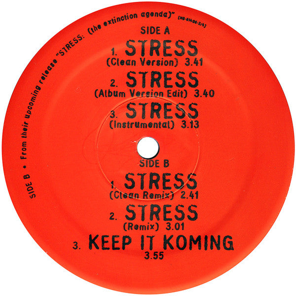 Organized Konfusion : Stress (12")