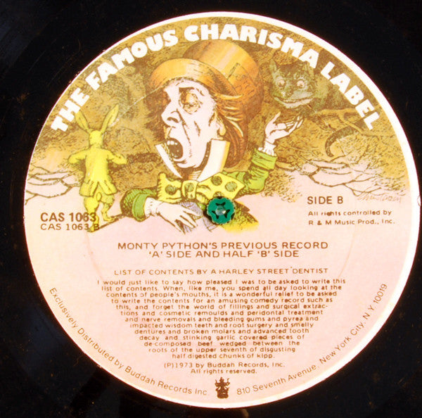 Monty Python : Monty Python's Previous Record (LP)