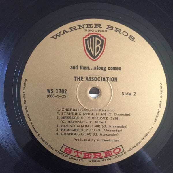 The Association (2) : And Then...Along Comes The Association (LP, Album, RE)