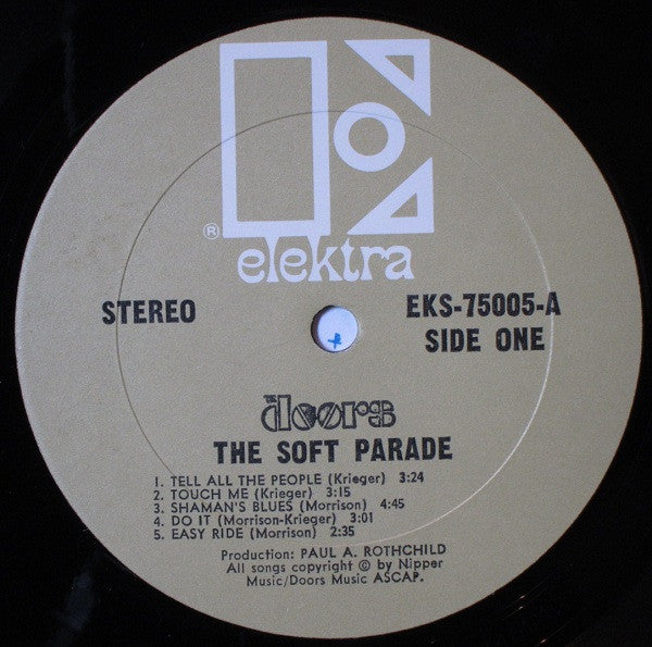 The Doors : The Soft Parade (LP, Album, Gol)
