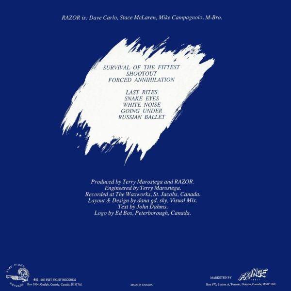 Razor (2) : Custom Killing (LP, Album)