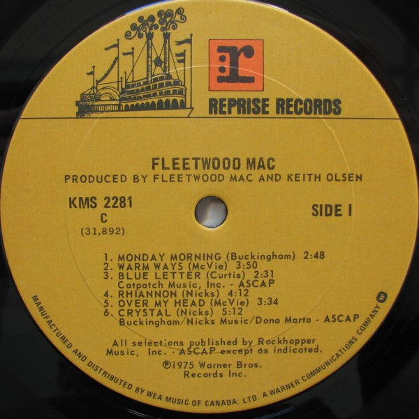 Fleetwood Mac : Fleetwood Mac (LP, Album, RE)