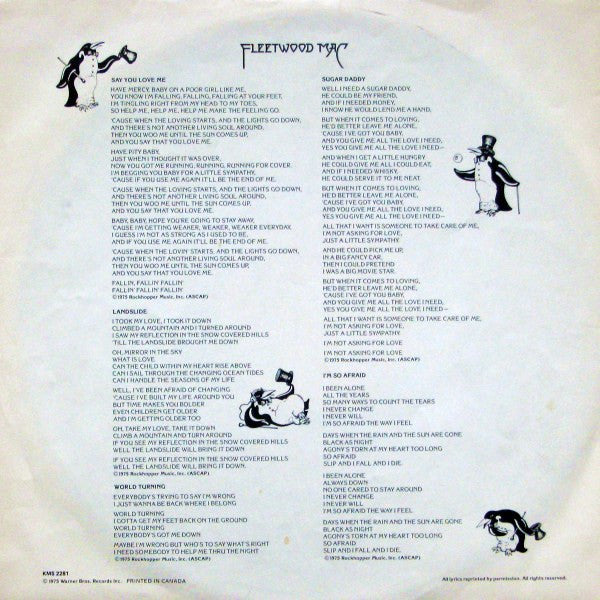 Fleetwood Mac : Fleetwood Mac (LP, Album, RE)