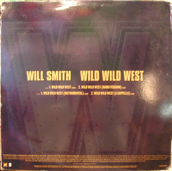 Will Smith : Wild Wild West (12", Single, Promo)