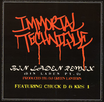 Immortal Technique : Bin Laden Remix (Bin Laden Pt. 2) (12")