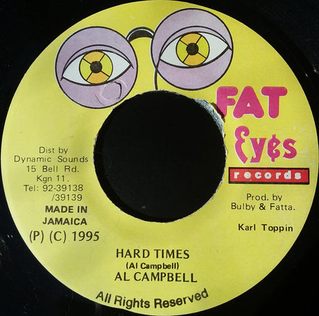 Al Campbell : Hard Times (7")