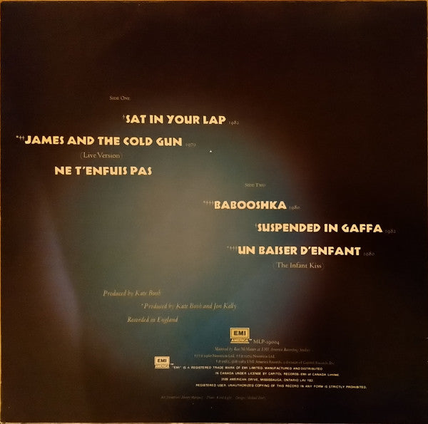 Kate Bush : Kate Bush (LP, MiniAlbum, Comp)