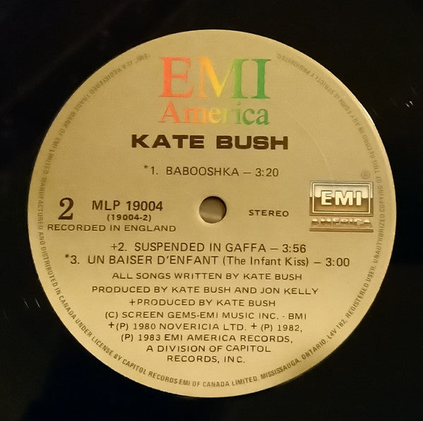 Kate Bush : Kate Bush (LP, MiniAlbum, Comp)