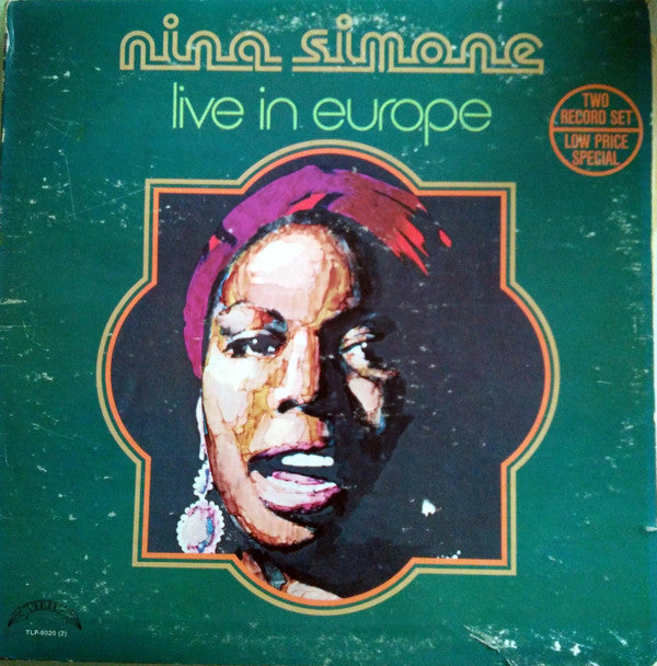 Nina Simone : Live In Europe (2xLP, Album, Gat)