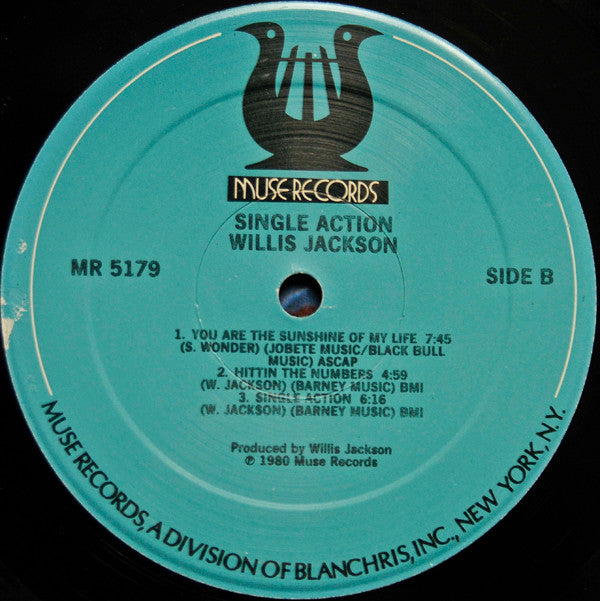 Willis Jackson With Pat Martino : Single Action (LP, Album)