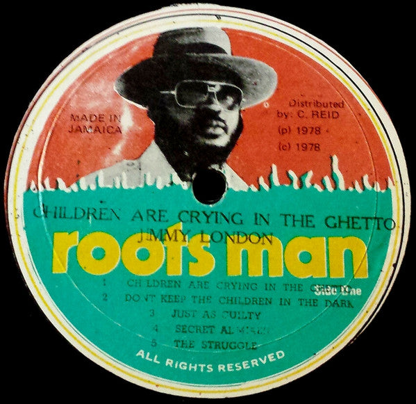 Jimmy London : Children Crying In The Ghetto (LP, Album)